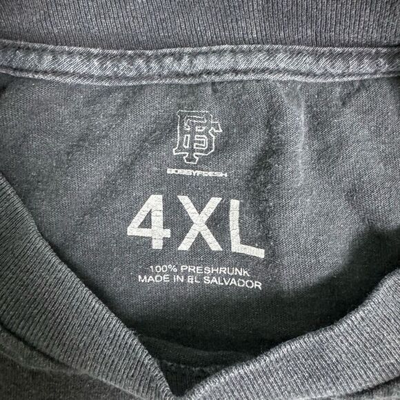 Bobby Fresh Back Like Jordan Men’s Tshirt Black Size 4XL BF Basketball - Picture 3 of 12